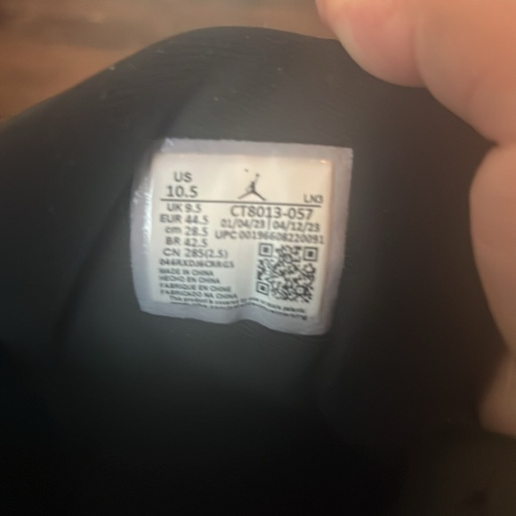 Air Jordan 12 Retro Lakers Field Purple Men’s Size 10.5 Preowned no box - Picture 9 of 9